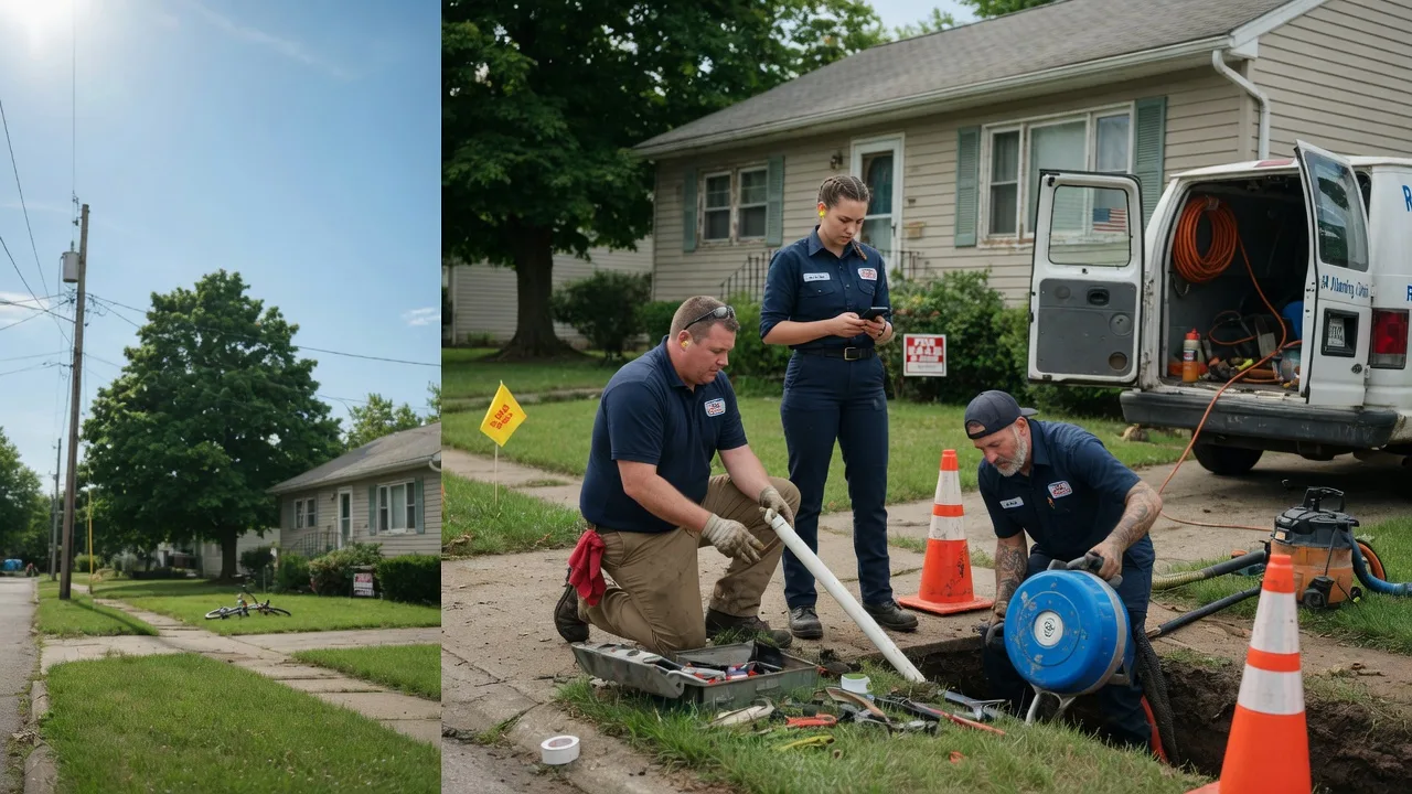 Sewer Line Repair in Forsyth, IL near me